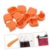 ABOOFAN 10Pcs Plastic Hanger Shoulder Tip Protectors Versatile End Caps