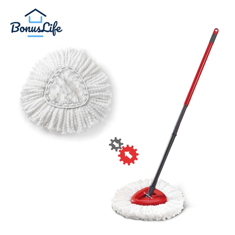 BonusLife Refill for O-Ceda EasyWrin Spin Mop Head 1-Tank System