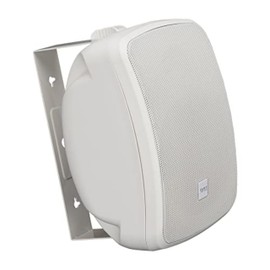 Pyle Outdoor Waterproof Patio Speaker - 5.25" 2-Way Weatherproof Wall/Ceiling Mounted Dual Speaker w/Heavy Duty Grill, w/Transformer Adjuster, Universal Mount, in/Outdoor Use PDWR545TW (White)