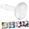SEWACC Portable Oil Painting Grinding Pestle Glass for Watercolor Mineral