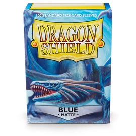 Dragon Shield ART11003 Standard Sleeves Size 100pk-Blue, Matte Blue