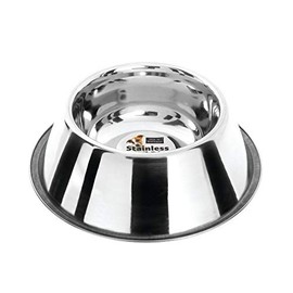 Fed-n-Water Stainless Steel Spaniel Bowl, 25cm