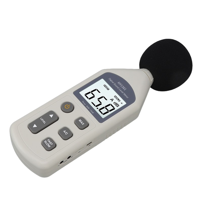 Decibel Meter High Accuracy LCD Screen 30 to 130dBA 5V