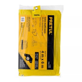 Pretul LP-46A Tarpaulin 4 x 6 m, yellow