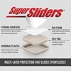 Super Sliders 1" Square Self-Stick Furniture Sliders or Movers for