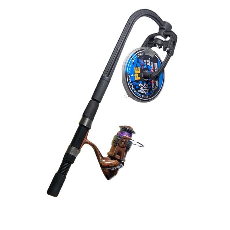 AIMALL Fishing Reel Winding Tool, Fishing Line Rewinder, 18.5in/47cm Wire