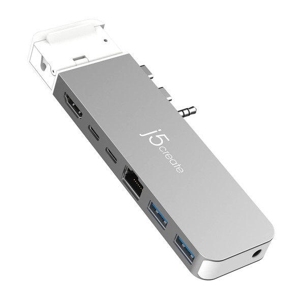 j5create MacBook Air/MacBook Pro 7 in 1 Multi-Hub Dual Display