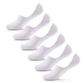 Keds Women's Liner Socks, White (6 Pairs)