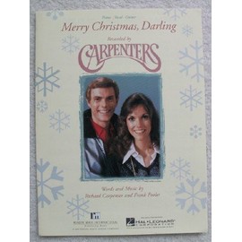 Merry Christmas, Darling. For Voice, Piano, & Guitar. Recorded By Carpenters