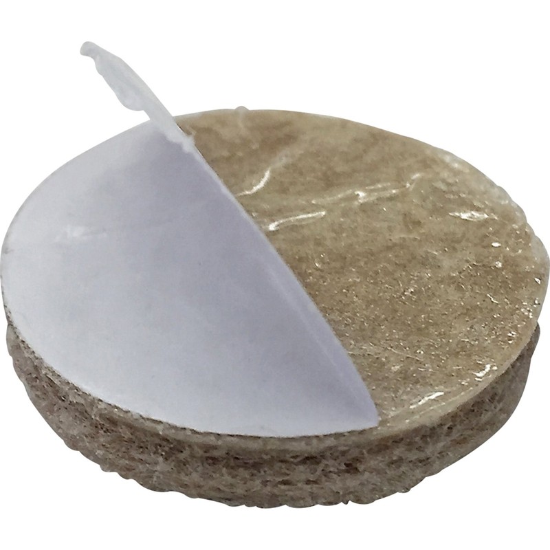 Shepherd Hardware 9921 4-Inch Heavy Duty Self-Adhesive Felt Furniture Pads,