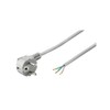 Goobay 50082 Angled Power Cable / Open Cable Ends &