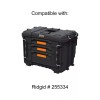 Ridgid 2.0 Pro Gear 3 Drawer Tool Organizer Compatible Small