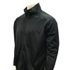Smitty Men's Official's Basketball Zip Front Jacket (Black, Large)