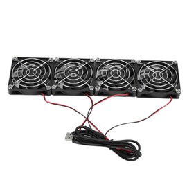 Router Cooling Fans 5V USB Power Heat Sink ABS for ASUS RTAC5300 R7900 R8000 Computer Supplies