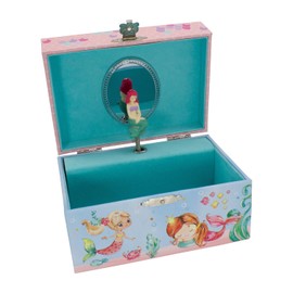 GICO 92063 Children's Music Box Jewellery Box Mermaid Melody: Swan Lake