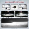 Unbranded 5x7" 7x6 LED Headlights H4 Projector Hi/Lo beam FOR