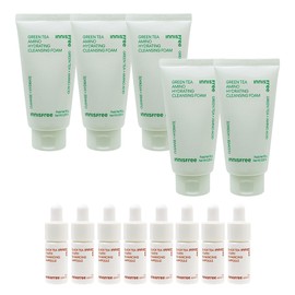 Innisfree Green Tea Amino Moisture Cleansing Foam 150g 5+ / 이니스프리 그린티 아미노 수분 클렌징 폼150g 5개+
