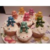 Care Bear Cake Topper / Cupcake Decorations Set of 16