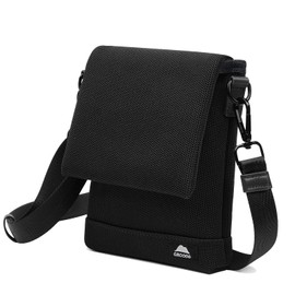 Croogo Fashion Sling Bag Crossbody Purses Lightweight Small Travel Bag Messenger Cross body bag Shoulder Bag,Black-OKB01