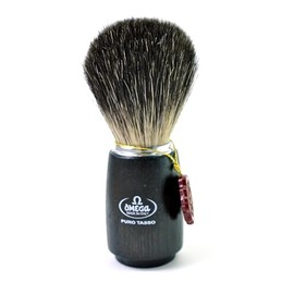 PENNELLO DA Barba Omega Puro TASSO Legno 6712
