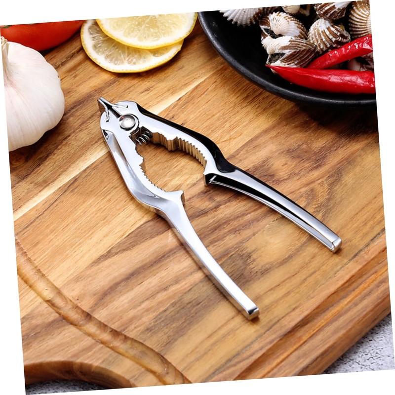 Alipis 3pcs Zinc Alloy Clam Opener Seafood Cracker Oyster Sucker