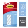 Command Clear Mini Refill Strips 17020CLR-EF, 24 Strips