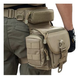 Mack222 Mochila Piernera Táctico Militar Aire Libre Práctica