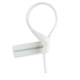 2000pcs Plastic/Paper Coated White 4"(10cm) x 5/32"(4mm) Twist Ties - Won't Rip or Pull Off