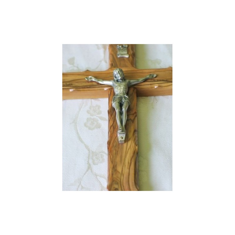 Wall Cross Crucifix Olive Wood Bethlehem Holy Land Jerusalem 5