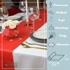 NATUARTE, Table Runner Red, Non-Woven Table Runner Roll, Decorative Table