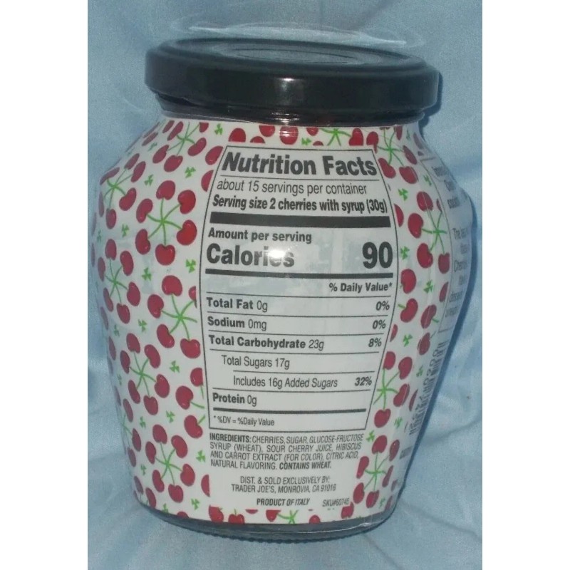 Trader Joe's 2 Trader Joe's Pitted Amarena Cherries Best by