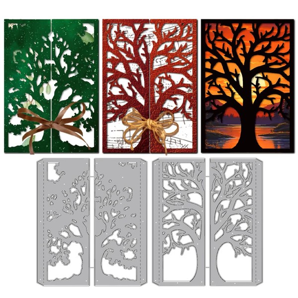 MAYJOYDIY Easter Flower Cross Cutting Dies for Crafts Cards Doves