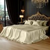 Degrees of Comfort Satin Bed Sheets Set Twin Size 4