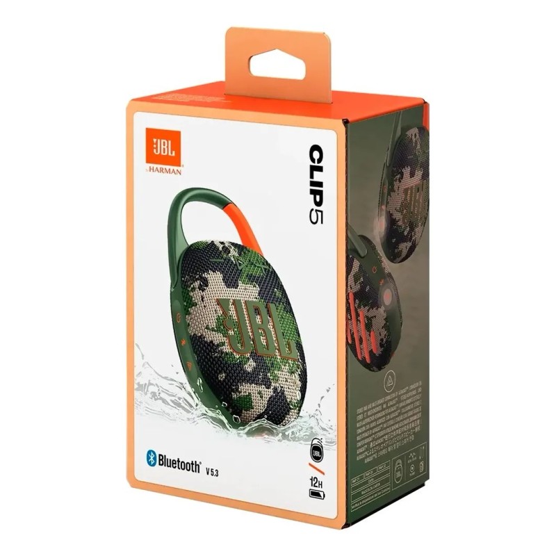 Bocina JBL Audio Clip 5 Clip 5 portátil con bluetooth