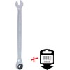KS Tools GEARplus Schlüssel 6mm feinverzahnter Ring-Maul-Schlüssel, auf Hänger