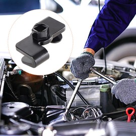 Universal Wrench Extender Tool, Adjustable Torque Bar Adaptor, Premium Wrench Extender for 1/2 Inch Drive Breaker Bars, for 1/2 Inch Drive Breaker Bars Professional Mechanic And Auto Repair(Black)