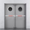 CeRaBuRET Silver Panic Bar Exit Device, Push Bar for Exit