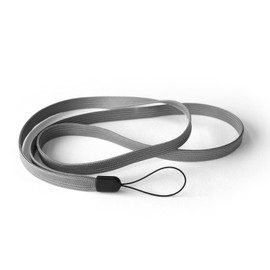 trage.band® Textile Carrying Straps, Long and Short, grey