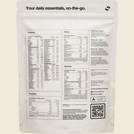 Switch Nutrition Daily Essentials Sachets Hydrate Greens Creatine Sleep 12pk
