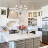 PAPAYA Plug-in 5 Light Crystal Hanging Pendant Lights Acrylic Chandelier