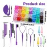 2000 Pc Mini Ligas Para El Cabello Y Pinzas Niñas
