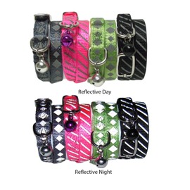 Hamilton 3/8-Inch Adjustable Reflective Figure 8 Pup-Cat Harness, Small, Lime
