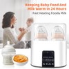 Double Baby Bottle Warmer 24H Constant Mode for All Bottles,