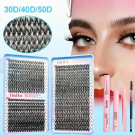 Kit de Extensiones de Pestañas con Efecto Natural para Principiantes, Pack de 800 y Bond And Seal