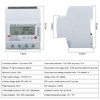 Jadeshay WiFi Energy Meter 100A Single-phase 4P Tuya WiFi Photovoltaic