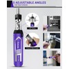Ratchet Screwdriver Set, 14-in-1 Multi Bit Screwdriver Set, 180° Pivoting