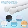 2Pcs Window Bars Security, Adjustable Sliding Door Guard Window Lock