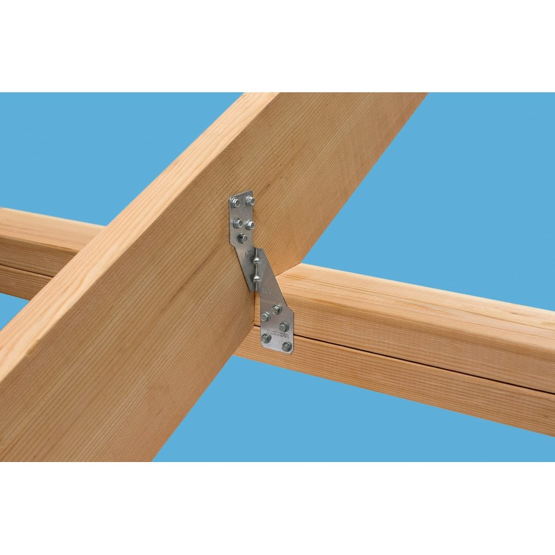 Simpson Strong-Tie H2.5A 18-Gauge Galvanized Hurricane Tie (100-Pack)