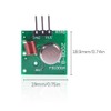 HiLetgo 5pcs 433MHz RF Wireless Transmisor y Receptor Módulo Link