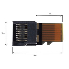 CY Micro SD TF Memory Card Adapter,Micro SD TF Card Reader Converter Male to Female Extension Adapter for Car GPS Phone